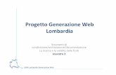 Progetto Generazione Web Lombardia