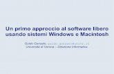 Un primo approccio al software libero usando sistemi Windows e