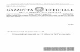 GAZZETTA UFFICIALE - PORRECA
