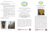 PROGRAMMA DELLA GIORNATA - Puglia - Portale Ufficiale del
