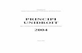 PRINCIPI UNIDROIT 2004