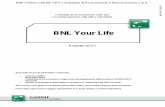 Polizza BNL Your Life: Fascicolo Informativo