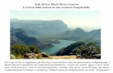 Sud Africa: Blyde River Canyon La forza della natura in uno