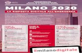Milano 2020 - La risposta digitale all'emergenza