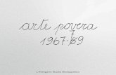 ARTE POVERA 1967-1979 - Arengario