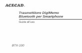 Trasmettitore DigiMemo Bluetooth per Smartphone - ACE CAD