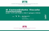 Il Consolidato fiscale nazionale - ODCEC Milano