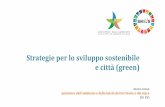 Strategie per lo sviluppo sostenibile e città (green)