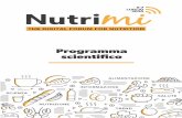 Programma scientifico - La nutrizione in pratica