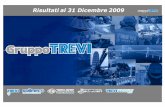 Risultati al 31 Dicembre 2009 - Trevi Fin