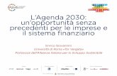 L’Agenda 2030: un’opportunità senza precedenti per le ...