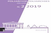 Poliarchie / Polyarchies volume 2 n. 2/2019