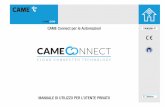 CAME Connect per le Automazioni FA00380-IT