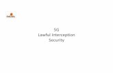 5G Lawful Interception Security - Sicurezza e Giustizia