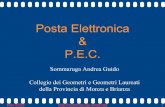 Posta Elettronica P.E.C
