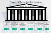 Word Class Performance - IEN Italia