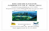 Dichiarazione ambientale Eni Sannazzaro 2020-2022