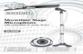 Showtime Stage Microphone - Bontempi - Home
