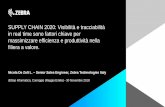 SUPPLY CHAIN 2020: Visibilità e tracciabilità in real time