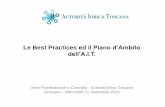 Le Best Practices ed il Piano d’Ambito dell’A.I.T.