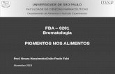 FBA 0201 Bromatologia PIGMENTOS NOS ALIMENTOS