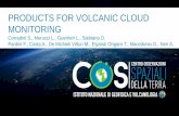 PRODUCTS FOR VOLCANIC CLOUD MONITORING