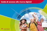 Guida di accesso alle risorse digitali