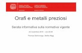 Orafi e metalli preziosi - camcom.bz.it