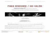 MARA REDEGHIERI / DIO VALZER - sonoriscausa
