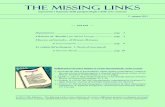 THE Missing links - Mariano Tomatis