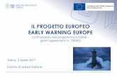 IL PROGETTO EUROPEO EARLY WARNING EUROPE