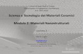 Scienza e Tecnologia dei Materiali Ceramici Modulo 2 ...