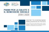 PIANO PER LA SALUTE E IL BENESSERE SOCIALE 2018 | 2020