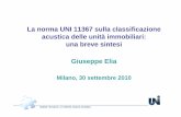 La norma UNI 11367 sulla classificazione acustica delle ...