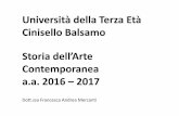 Università della Terza Età Cinisello Balsamo Storia dell ...