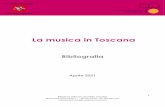 La musica in Toscana