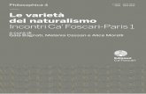 LE VARIET Le varietà del naturalismo Incontri Ca’ Foscari ...