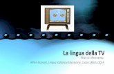 Alfieri-Bonomi, Lingua italiana e televisione, Carocci ...
