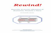 Rewind - raccolta di riflessioni di economia, fisco e finanza
