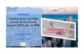 I marketplace globali: canali di business export 2021 per ...