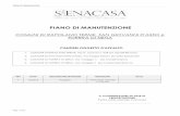 PIANO DI MANUTENZIONE - Siena Casa