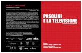 PASOLINI E LA TELEVISIONE - Cineteca di Bologna