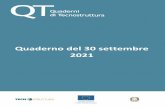 Quaderno del 30 settembre 2021 - quaderni.tecnostruttura.it