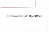Entriamo nella suite OpenOffice