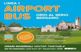 LINEA 1 AIRPORT BUS ORIO AL SERIO BERGAMO