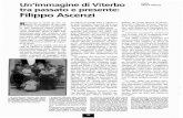 Un'immagine di Viterbo tra passato e presente: Filippo Ascenzi
