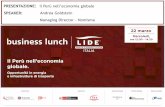 Business Lunch Perù - Presentazione Andrea Goldstein