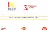 Deco Industrie: profilo aziendale 2016