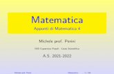 Matematica - Appunti di Matematica 4