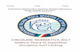 CIRCOLARE NORMATIVA 2017 Settore Pesca di Superficie ...